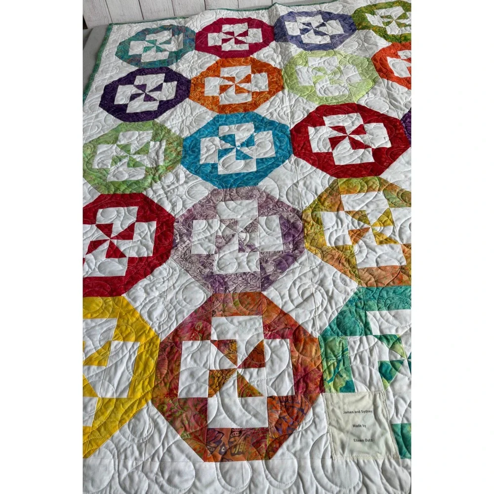 Handmade handcrafted patchwork